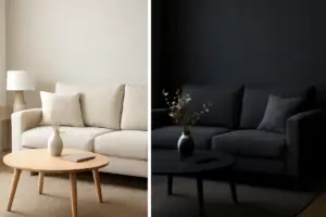 Tinte chiare o scure per il soggiorno: come decidere in base agli spazi