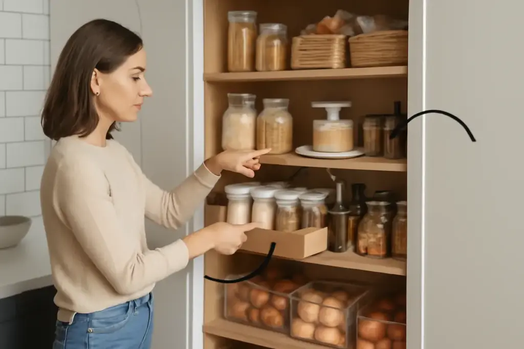 Organizzazione della dispensa in cucina: sistemi poco conosciuti per trovare sempre tutto facilmente